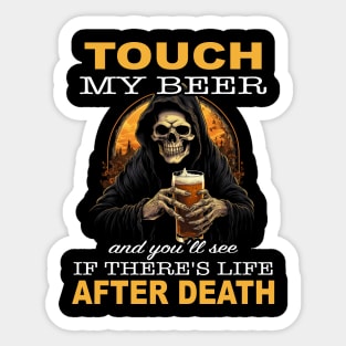 I love beer Sticker